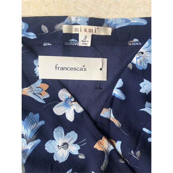 🆕 Miami Floral Cold Shoulder Wrap Dress - Picture 7 of 7